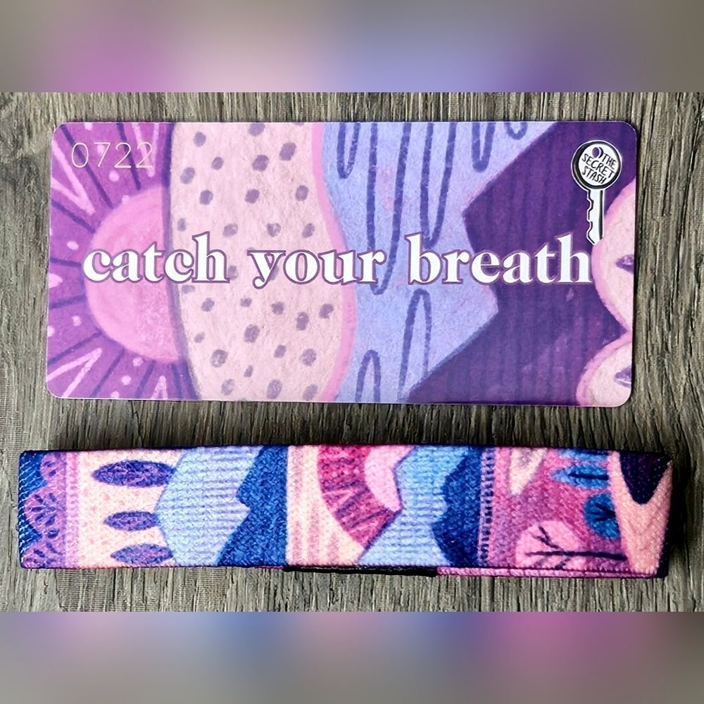 ZOX "CATCH YOUR BREATH" #722 LIMITED SS SECRET STASH COLLECTIBLE WRISTBAND